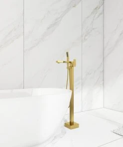 Jims Maison Freestanding Tub Shower Claw Foot Faucet With Handheld Spout, Gold 15 Jims Maison Freestanding Tub Shower Claw Foot Faucet With Handheld Spout, Gold -Moen-shop d951513202f070f1 5055 w800 h800 b0 p0