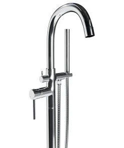 Castello USA Neptune Freestanding Tub Filler Faucet, Chrome, Standard Handle -Moen-shop dbe100840fdd0767 1641 w800 h800 b1 p0
