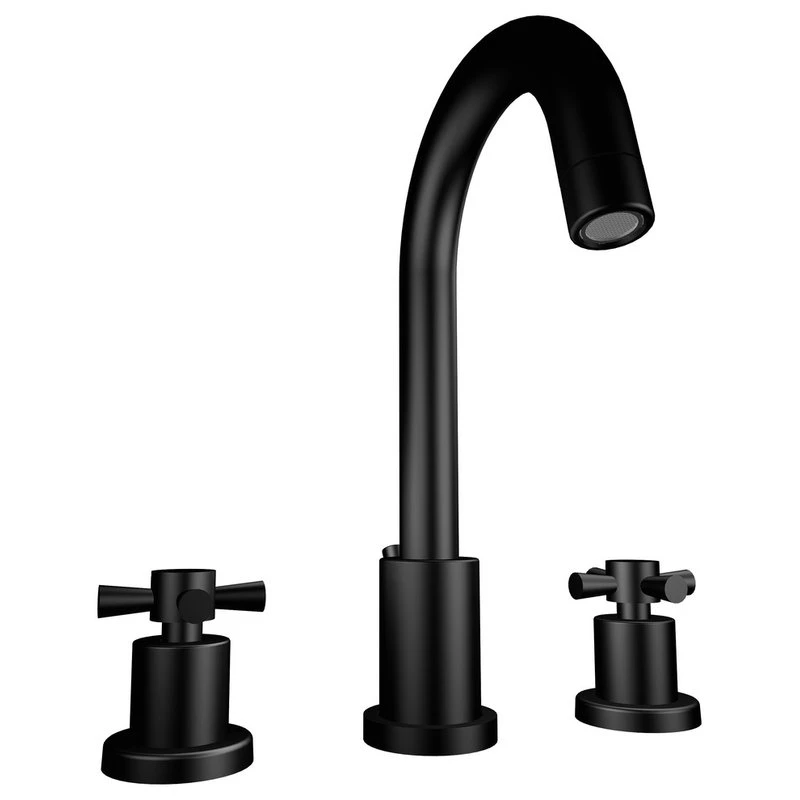 Avanity Corporation Avanity Messina 8" Widespread Bath Faucet, Matte Black 1 Avanity Corporation Avanity Messina 8" Widespread Bath Faucet, Matte Black