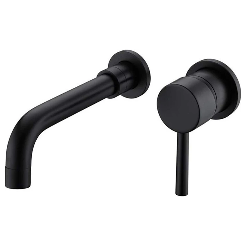 Maxwell Bathroom & Kitchen Inc Wall Mount Single Handle Bathroom Sink Faucet, Matte Black 1 Maxwell Bathroom & Kitchen Inc Wall Mount Single Handle Bathroom Sink Faucet, Matte Black