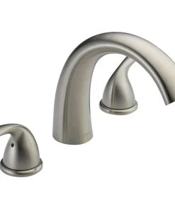 Delta Faucet Delta Classic Roman Tub Trim, Stainless, T2705-SS