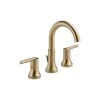 Delta Faucet Delta Trinsic 2 Handle Widespread Faucet, Champagne Bronze, 3559-CZMPU-DST