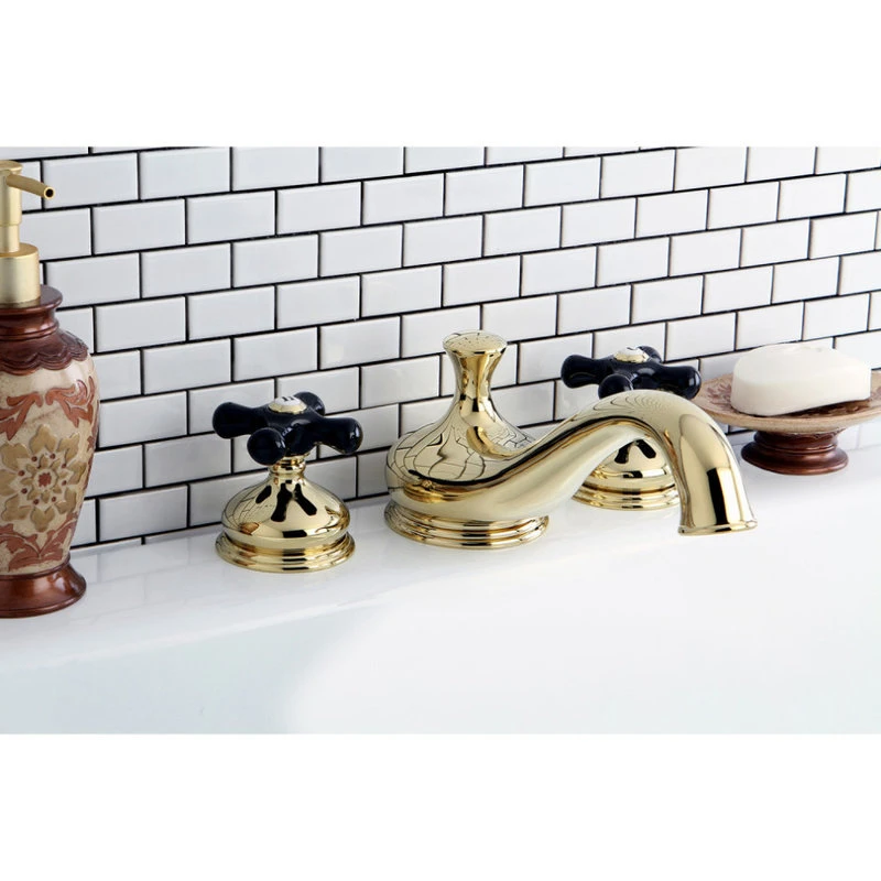 Kingston Brass Roman Tub Faucet, Polished Brass 2 Kingston Brass Roman Tub Faucet, Polished Brass - Image 2