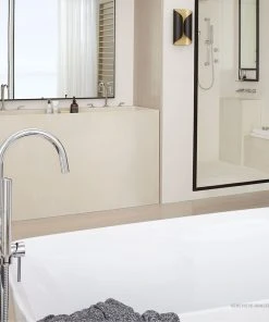 American Standard Brands American Standard T064.951 Floor Mounted Tub Filler - Matte Black -Moen-shop e2312e9b0d2723ac 6776 w800 h800 b0 p0