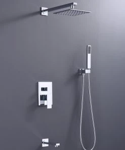 Alma Vanities Alam Empolo 8" Wall Mount Rain Shower Set, Chrome 9 Alma Vanities Alam Empolo 8" Wall Mount Rain Shower Set, Chrome -Moen-shop e2416b5d01d9da4b 8023 w800 h800 b0 p0