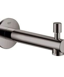 GROHE US 001 Concetto Diverter Tub Spout, Hard Graphite