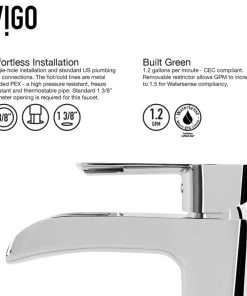 VIGO Amada Single-Handle Single Hole Bathroom Vessel Sink Faucet 18 VIGO Amada Single-Handle Single Hole Bathroom Vessel Sink Faucet -Moen-shop e331ceea0f47995f 2343 w800 h800 b1 p0