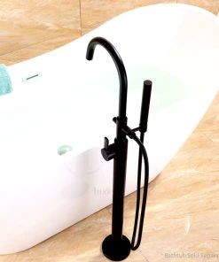 Luxier FTF01 Single-Handle Tub Filler Faucet With Hand Shower, Matte Black 13 Luxier FTF01 Single-Handle Tub Filler Faucet With Hand Shower, Matte Black -Moen-shop e3b1a7b401661d47 4881 w800 h800 b0 p0