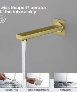 Kibi USA Cube Pressure 3-Function Shower System, Rough-In Valve, Brushed Gold 27 Kibi USA Cube Pressure 3-Function Shower System, Rough-In Valve, Brushed Gold -Moen-shop e4215c4e0337617e 5030 w800 h800 b0 p0