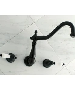 Kingston Brass KS1025PL Wall Mount Roman Tub Faucet, Oil Rubbed Bronze -Moen-shop e5e1a0e1013fb736 0227 w800 h800 b0 p0