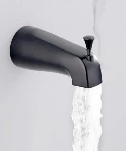 Luxier SS-C01-T-V Rainfall Shower Faucet With Valve And Spout, Matte Black 19 Luxier SS-C01-T-V Rainfall Shower Faucet With Valve And Spout, Matte Black -Moen-shop e9f181690169ed8d 7191 w800 h800 b0 p0