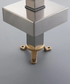 HOMARY Brushed Nickel Freestanding Tub Filler Brass Single Handle With Handheld Shower 19 HOMARY Brushed Nickel Freestanding Tub Filler Brass Single Handle With Handheld Shower -Moen-shop ea11ff48017bc027 2898 w800 h800 b0 p0