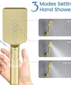 Kibi USA Cube Pressure 3-Function Shower System, Rough-In Valve, Brushed Gold 25 Kibi USA Cube Pressure 3-Function Shower System, Rough-In Valve, Brushed Gold -Moen-shop eb31d7210337617d 5030 w800 h800 b1 p0