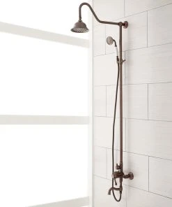 Signature Hardware 939624 Dolwick Exposed Shower System - Oil Rubbed Bronze
