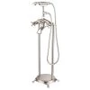 Vanity Art LLC Vanity Art Freestanding Tub Faucet, Brushed Nickel
