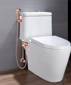 CRO Decor Handheld Stainless Steel Bidet Sprayer For Toilet (Rose) -Moen-shop edc1b8c803c920da 3762 w800 h800 b0 p0