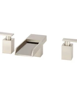 Signature Hardware 924625 Willis Deck Mounted Roman Tub Filler - Brushed Nickel