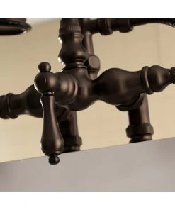 Kingston Brass Aqua Vintage Clawfoot Tub Faucet With Hand Shower, Oil Rubbed Bronze 9 Kingston Brass Aqua Vintage Clawfoot Tub Faucet With Hand Shower, Oil Rubbed Bronze -Moen-shop f0c114d20b526fe7 7217 w800 h800 b0 p0