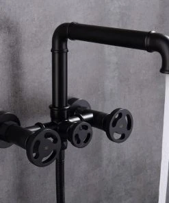 HOMARY Ruth Industrial Pipe Wall Mounted Bathtub Filler Faucet, Hand Shower 15 HOMARY Ruth Industrial Pipe Wall Mounted Bathtub Filler Faucet, Hand Shower -Moen-shop f1113cfe02173b50 8835 w800 h800 b0 p0