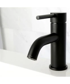 Kingston Brass Fauceture LS822XDL-P Concord Single-Handle Bathroom Faucet With Push Pop-Up, Mat -Moen-shop f1217a370ec31bac 3284 w800 h800 b0 p0
