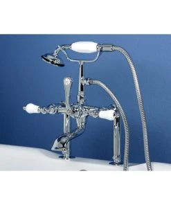 Kingston Brass 7" Deck Mount Clawfoot Tub Faucet, Polished Chrome -Moen-shop f171d0b80f121d44 2023 w800 h800 b0 p0