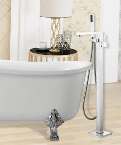 Vanity Art LLC Vanity Art Freestanding Tub Faucet, Chrome -Moen-shop f1c1efbd0dc4dc60 2873 w800 h800 b0 p0