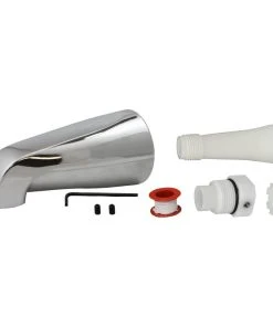 Keeney Holdings LLC Keeney PP825-33 Universal Tub Spout Without Front Diverter, Polished Chrome