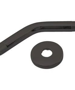 Westbrass 6" Shower Arm In Powder Coated Flat Black