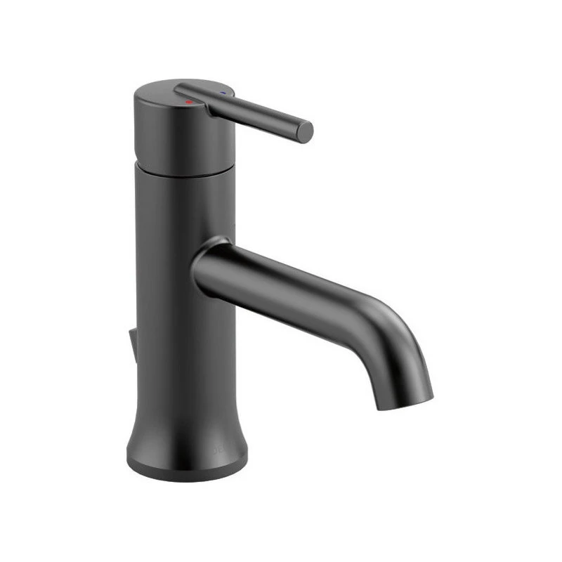 Delta Faucet Delta Trinsic Single Handle Bathroom Faucet, Matte Black, 559LF-BLMPU 1 Delta Faucet Delta Trinsic Single Handle Bathroom Faucet, Matte Black, 559LF-BLMPU