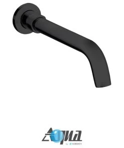 KUBEBATH Aqua Rondo Matte Black Shower Set W/ 8" Rain Shower, Handheld And Tub Filler -Moen-shop f7b1e35a0194d32e 1391 w800 h800 b1 p0