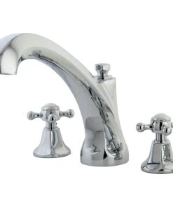 Kingston Brass Roman Tub Faucet, Polished Chrome