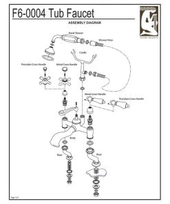 Water Creation Vintage Classic Deck Mount Tub Faucet With Handshower, Oil Rubbed Bronze Finish -Moen-shop f9311a870732424d 9886 w800 h800 b1 p0