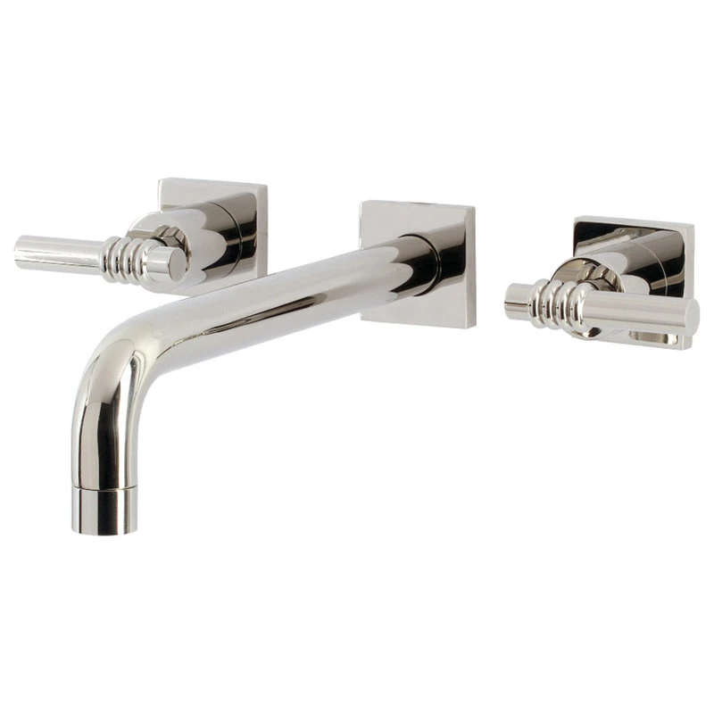 Kingston Brass KS6026ML Wall Mount Tub Faucet, Polished Nickel 1 Kingston Brass KS6026ML Wall Mount Tub Faucet, Polished Nickel