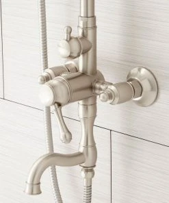 Signature Hardware 939624 Dolwick Exposed Shower System - Oil Rubbed Bronze -Moen-shop faf1cf960d3aaa4d 4121 w800 h800 b0 p0