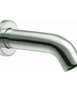 Dawn Kitchen & Bath Products, Inc Dawn Wall Mount Tub Spout, Chrome, Brushed Nickel