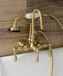 Kingston Brass AE7T Aqua Vintage Wall Mounted Clawfoot Tub Filler - Oil Rubbed -Moen-shop fe218ed600cd3dc3 7349 w800 h800 b0 p0