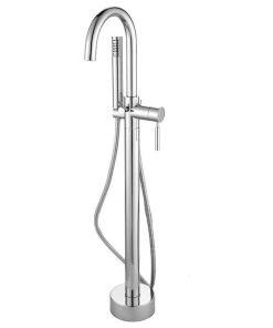 Miseno MT015FS Floor Mounted Tub Filler - Chrome