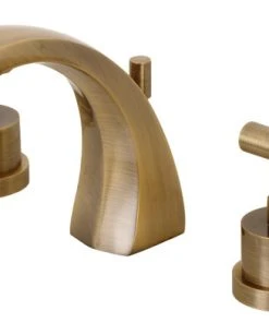 Kingston Brass KS498.CML Manhattan 1.2 GPM Widespread Bathroom - Antique Brass