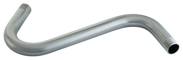 Kingston Brass Showerscape 8" S-Shape Shower Arm, Brushed Nickel 1 Kingston Brass Showerscape 8" S-Shape Shower Arm, Brushed Nickel