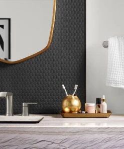 Moen Genta Two-Handle Widespread Modern Bathroom Faucet, Valve Required, Brushed