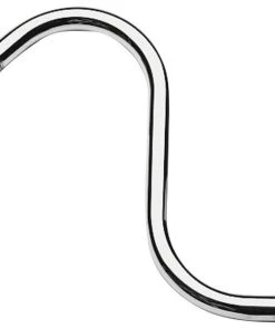 Newport Brass 205 10" Solid Brass S-Shaped Shower Arm - Polished Chrome