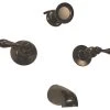 Banner Faucets Two Handle Tub & Shower Faucet, Oil Rubbed Bronze