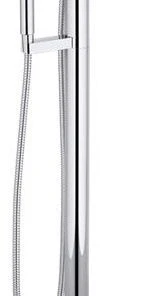 Kohler Composed Floor-Mount Bath Filler Trim With Handshower, Polished Chrome