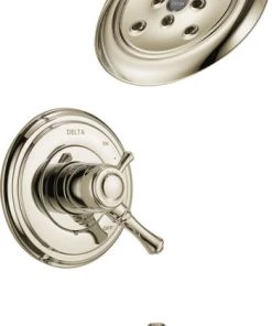 Delta Faucet Delta Cassidy Monitor 17 Series H2Okinetic Tub & Shower Trim, Polished Nickel