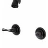 Kingston Brass KB2245YL Two Handle Tub Shower Fauce, Oil Rubbed Bronze