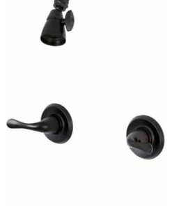 Kingston Brass KB2245YL Two Handle Tub Shower Fauce, Oil Rubbed Bronze