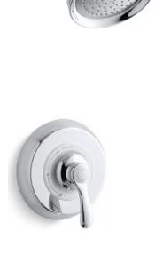 Kohler Fairfax Rite-Temp Bath/Shower Trim Set W/ Npt Spout, Polished Chrome