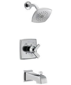 Delta Faucet Delta Ashlyn Monitor 17 Series Tub & Shower Trim, Chrome, T17464