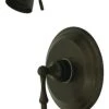 Kingston Brass Tub And Shower Faucet, Trim Only, Oil Rubbed Bronze