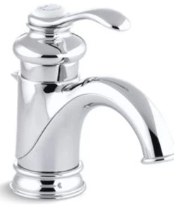 Kohler Fairfax Single-Handle Bathroom Sink Faucet, Polished Chrome